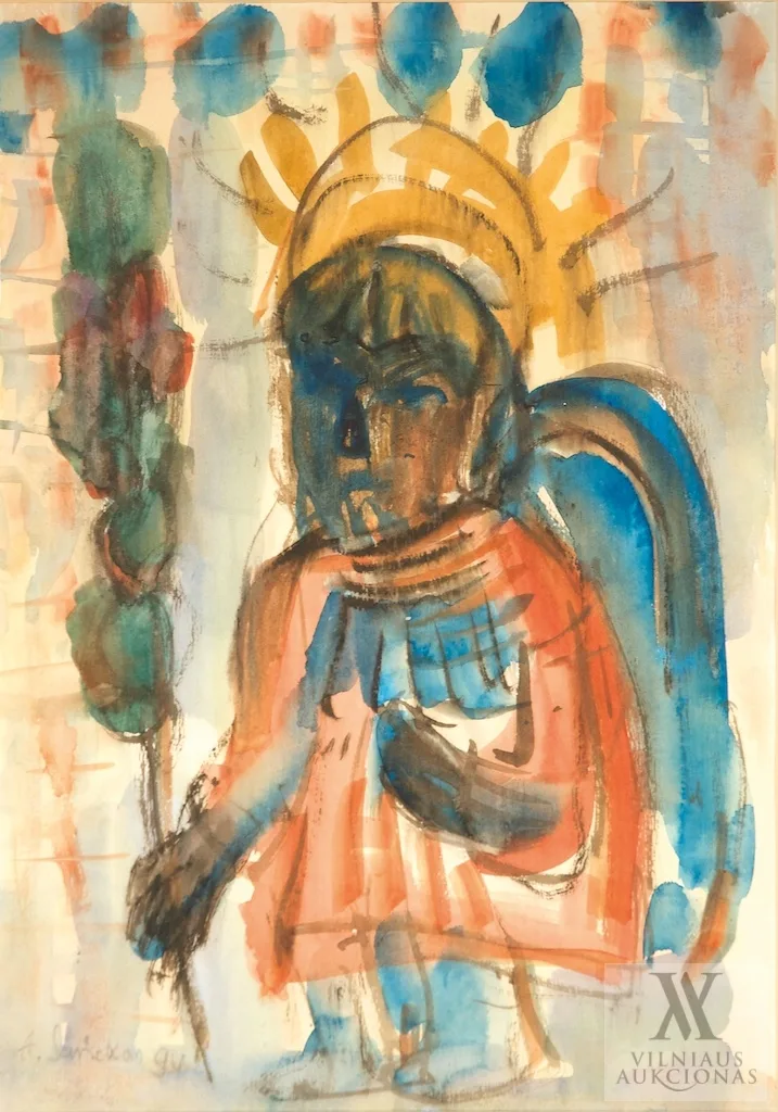 Augustinas Savickas – Angelas su verba