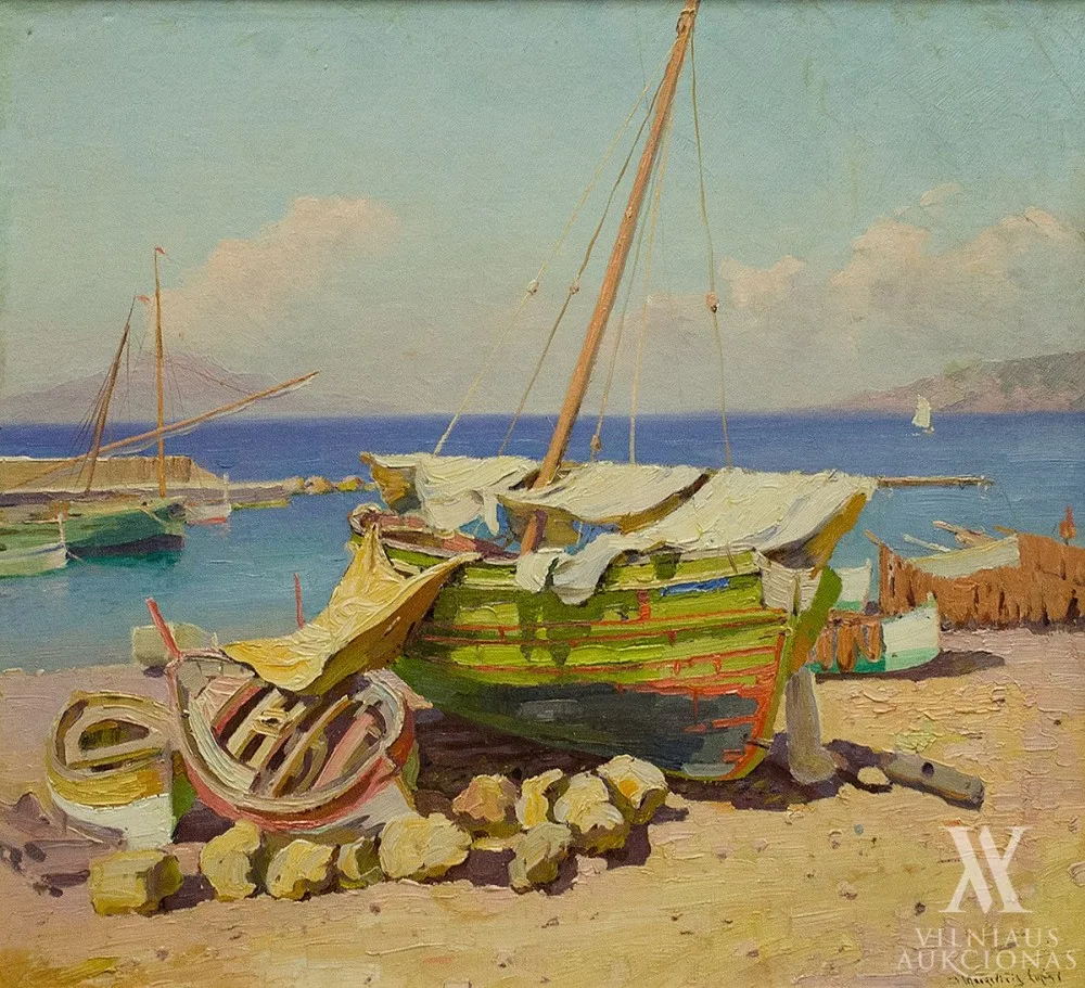 Jonas Mackevičius – Capri pakrantė
