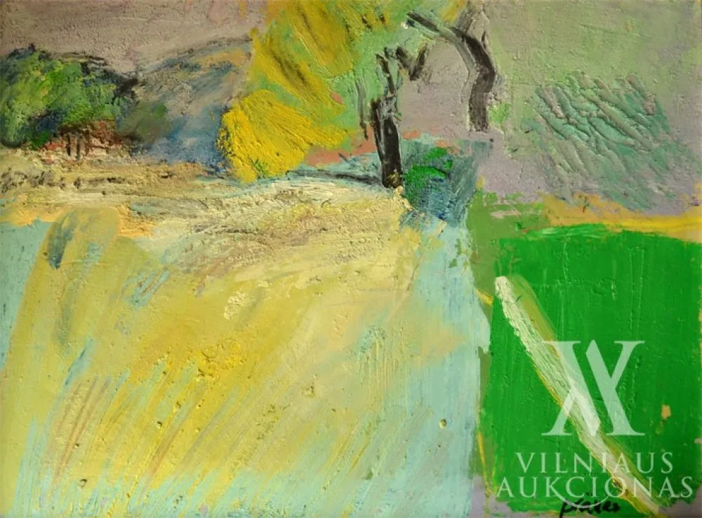 Pranas Gailius – Vienkiemio tapyba / Peinture du Hameau I