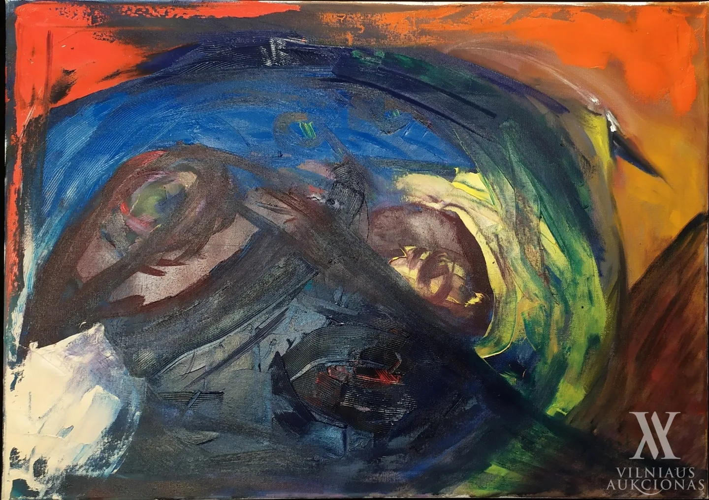 Antanas Jasenka – Fish mongers on a big board