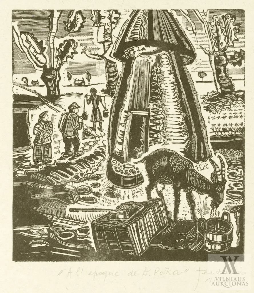 Telesforas Valius – A lâ€˜époque de D. Poška. D. Poškos laikais.