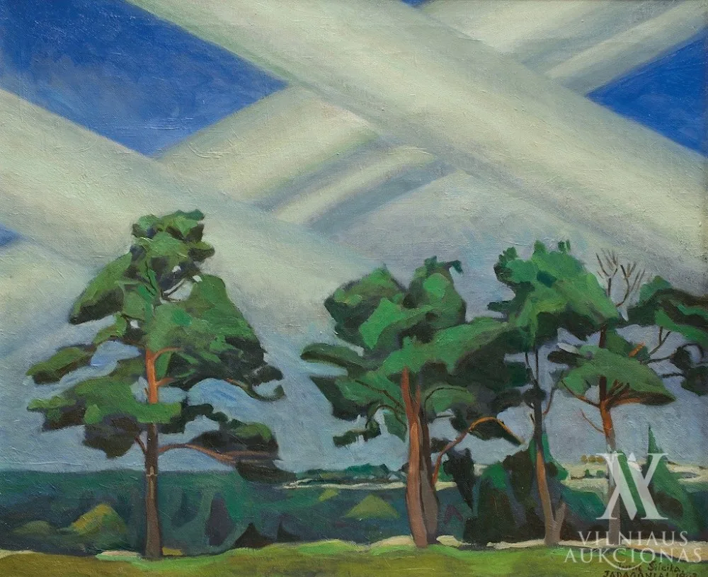 Jonas Šileika – Dangaus ženklas (autoriaus matytas 1931 m. į Rytus nuo Jadagonių senkapių)