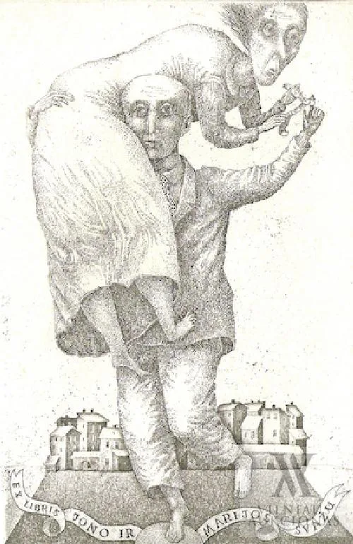 Stasys Eidrigevičius – 4 ekslibrisai