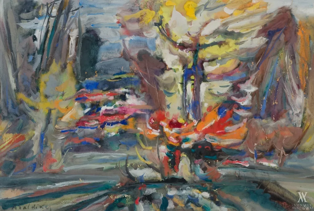 Adomas Galdikas – Peizažas