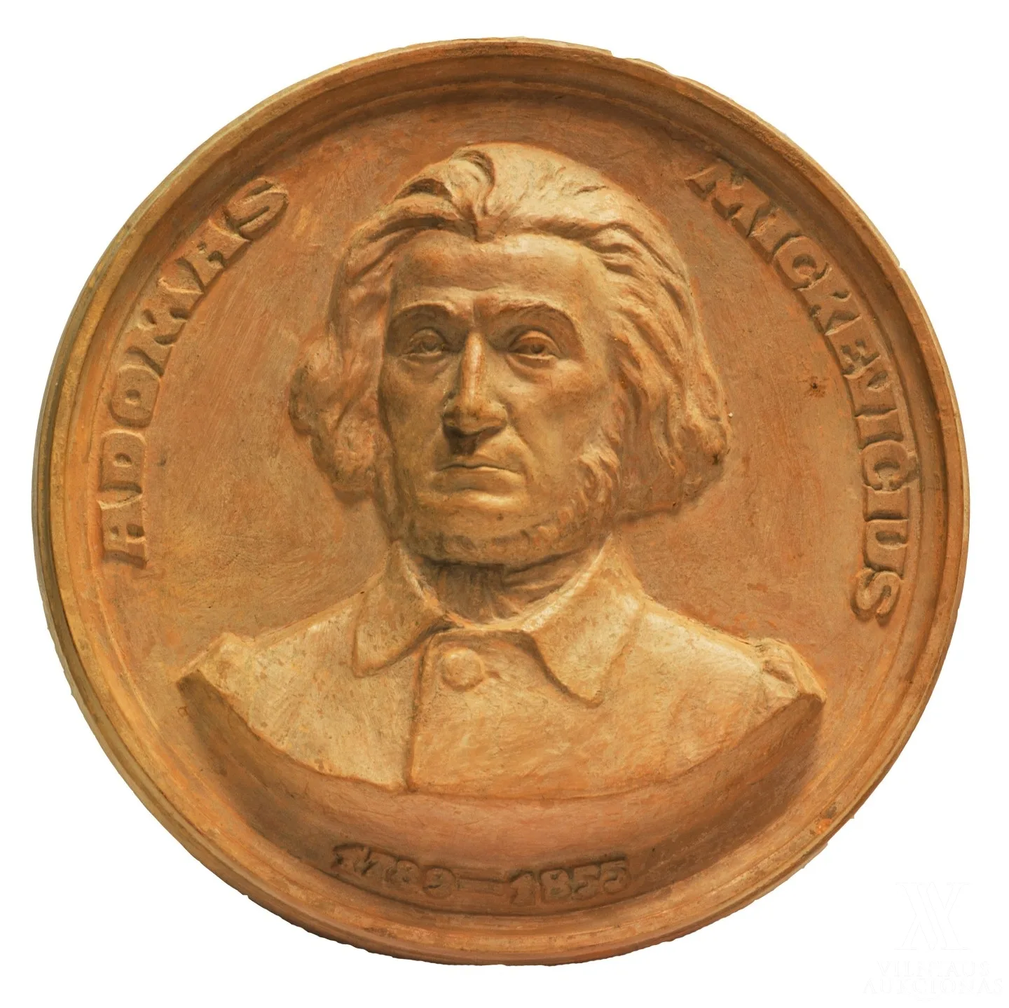 Vladas  Žuklys – Bareljefas „Adomas Mickevičius 1789–1855“