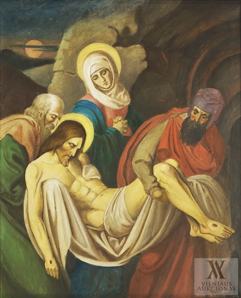 Jovita Gronskytė – Kristaus palaidojimas