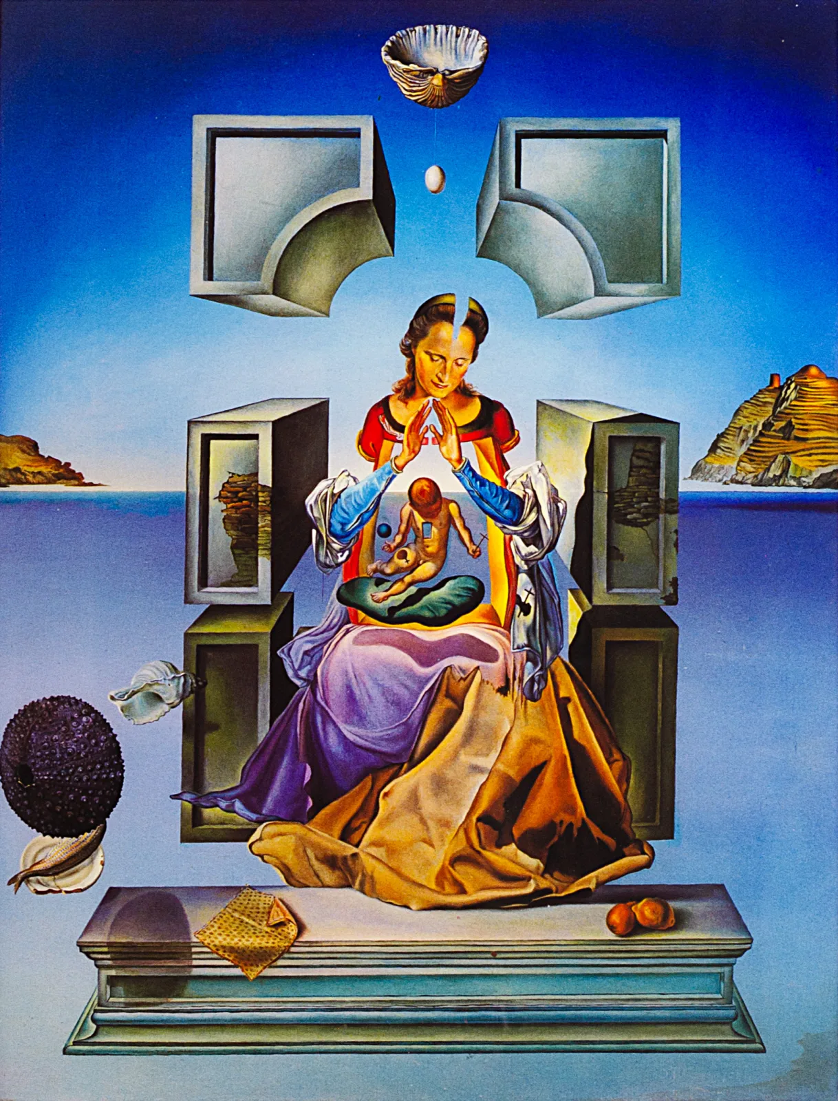 Salvadoras Dali – Madona. Pirmoji studija