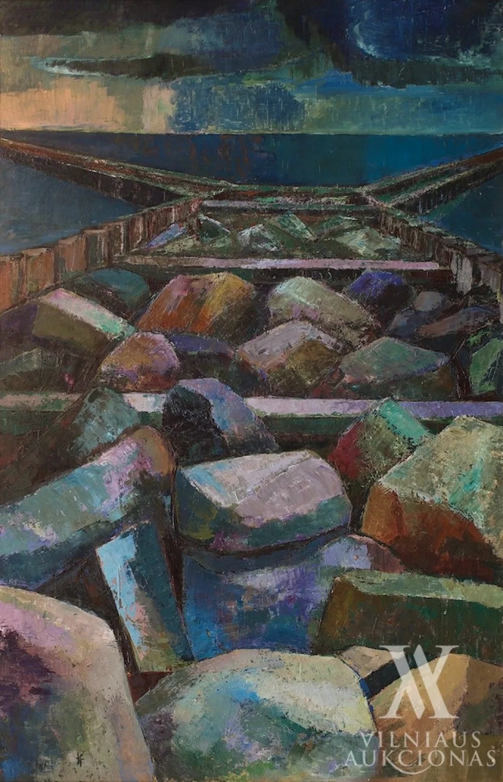Julius Čepėnas – Šventosios molas