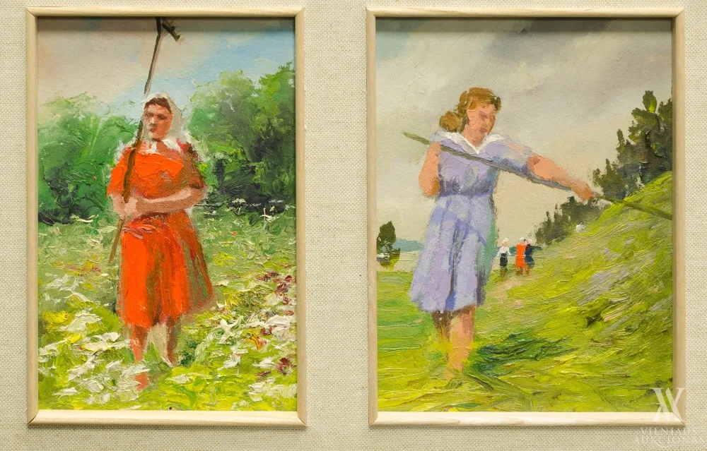 Jonas Vaitys – Diptikas „Grėbėjos“