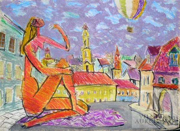 Ričardas Zdanavičius – Įvairūs darbai (tapyba ant popieriaus)