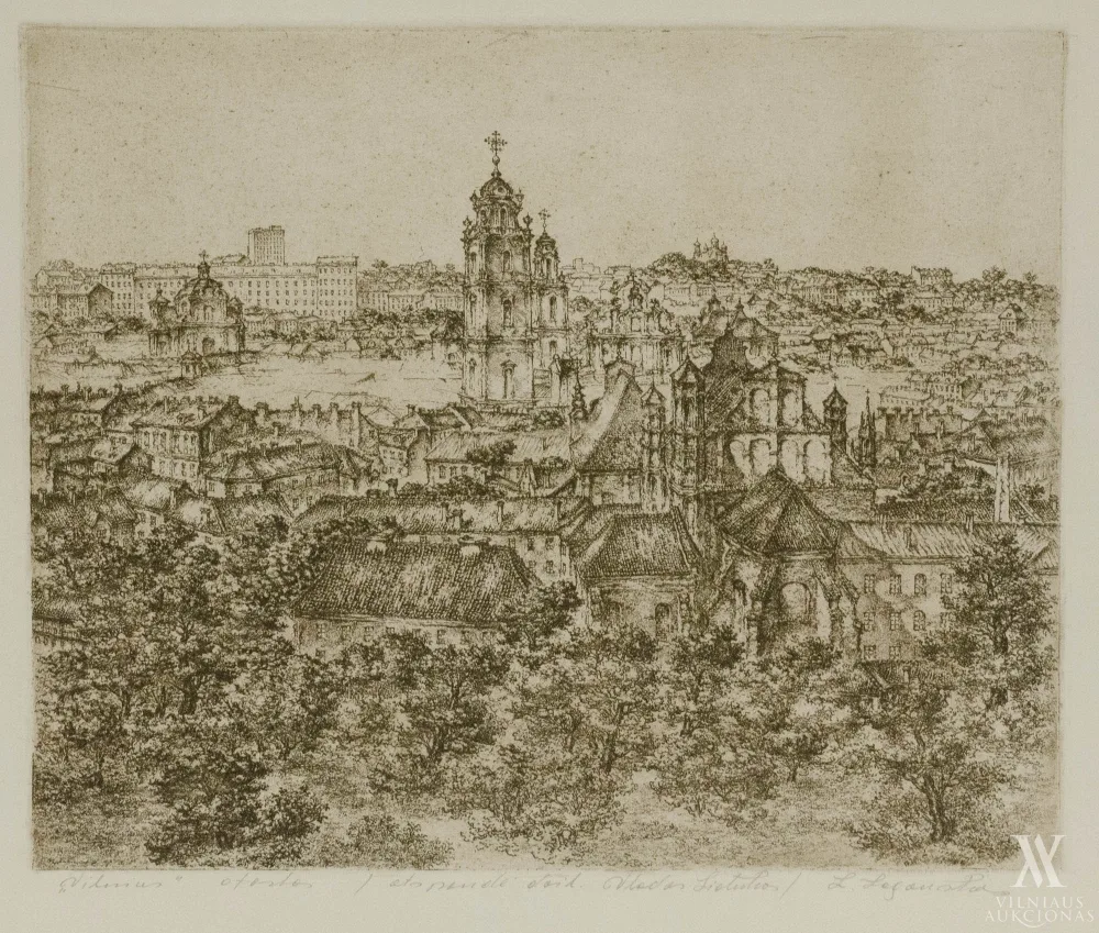 Leonas Lagauskas – Iš ciklo Vilnius