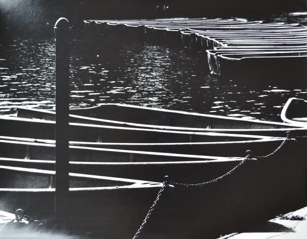Algimantas Kezys – Boats in Lincoln Park Lagoon, Chicago