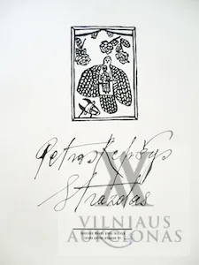 Petras Repšys – Ciklas „Strazdas” (iliustracijos S. Gedos poezijos knygai, 1967)