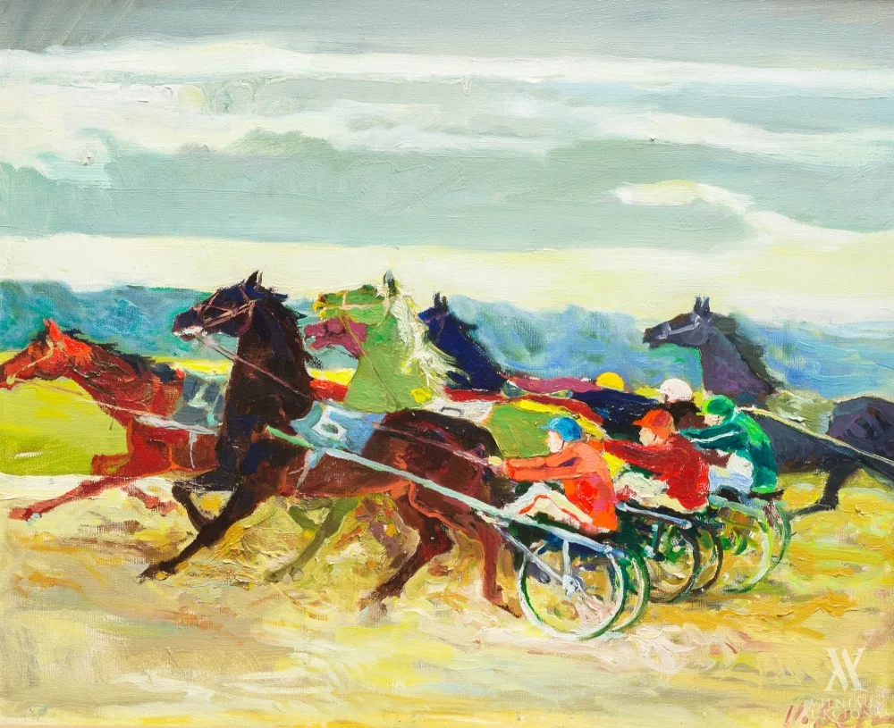 Vincentas Gečas – Lenktynės