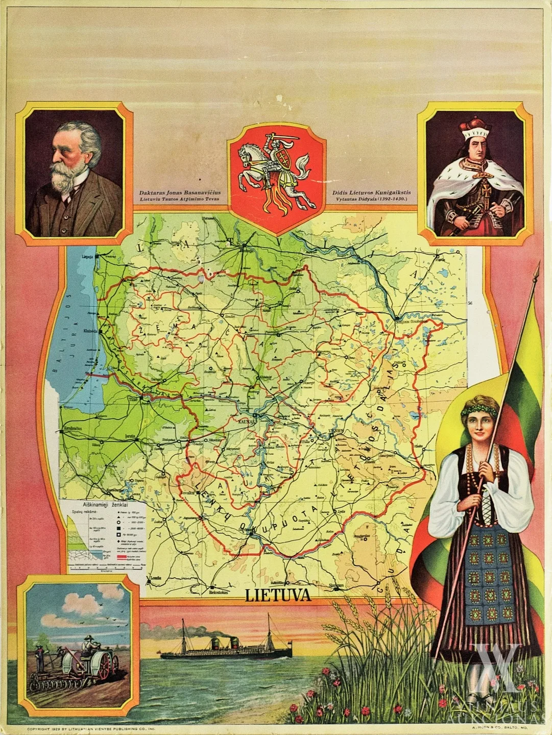 Plakatas „Lietuva“