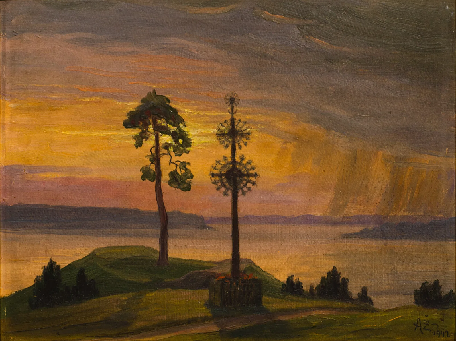 Antanas Žmuidzinavičius – Piliakalnyje