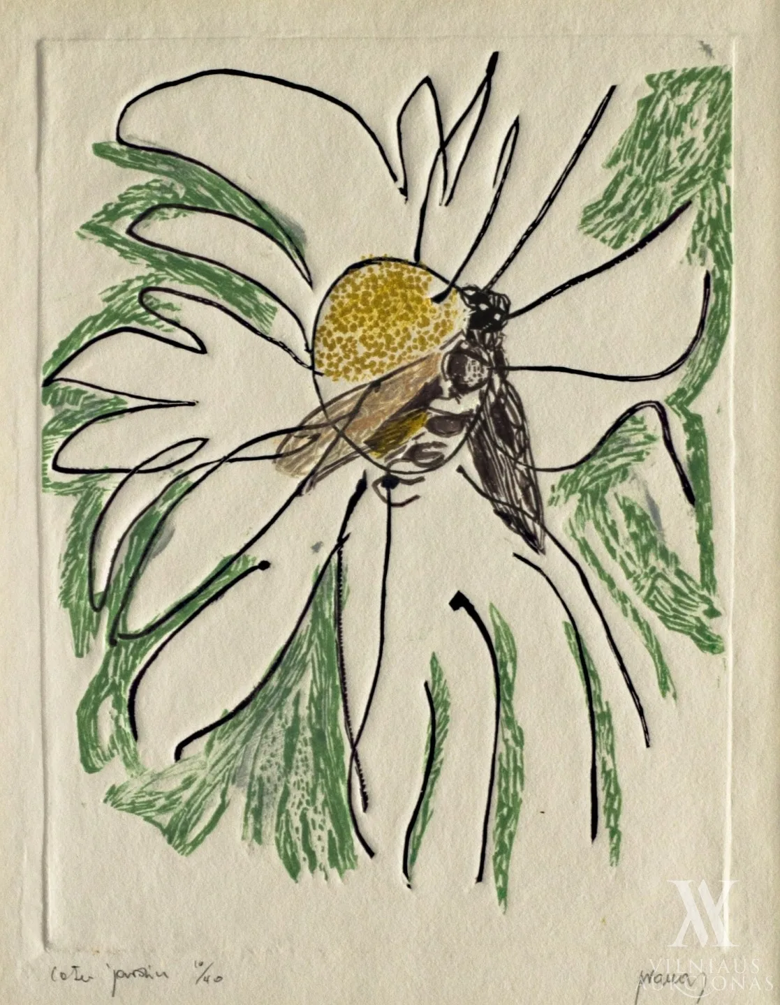 Pranas Gailius – Cote jardin