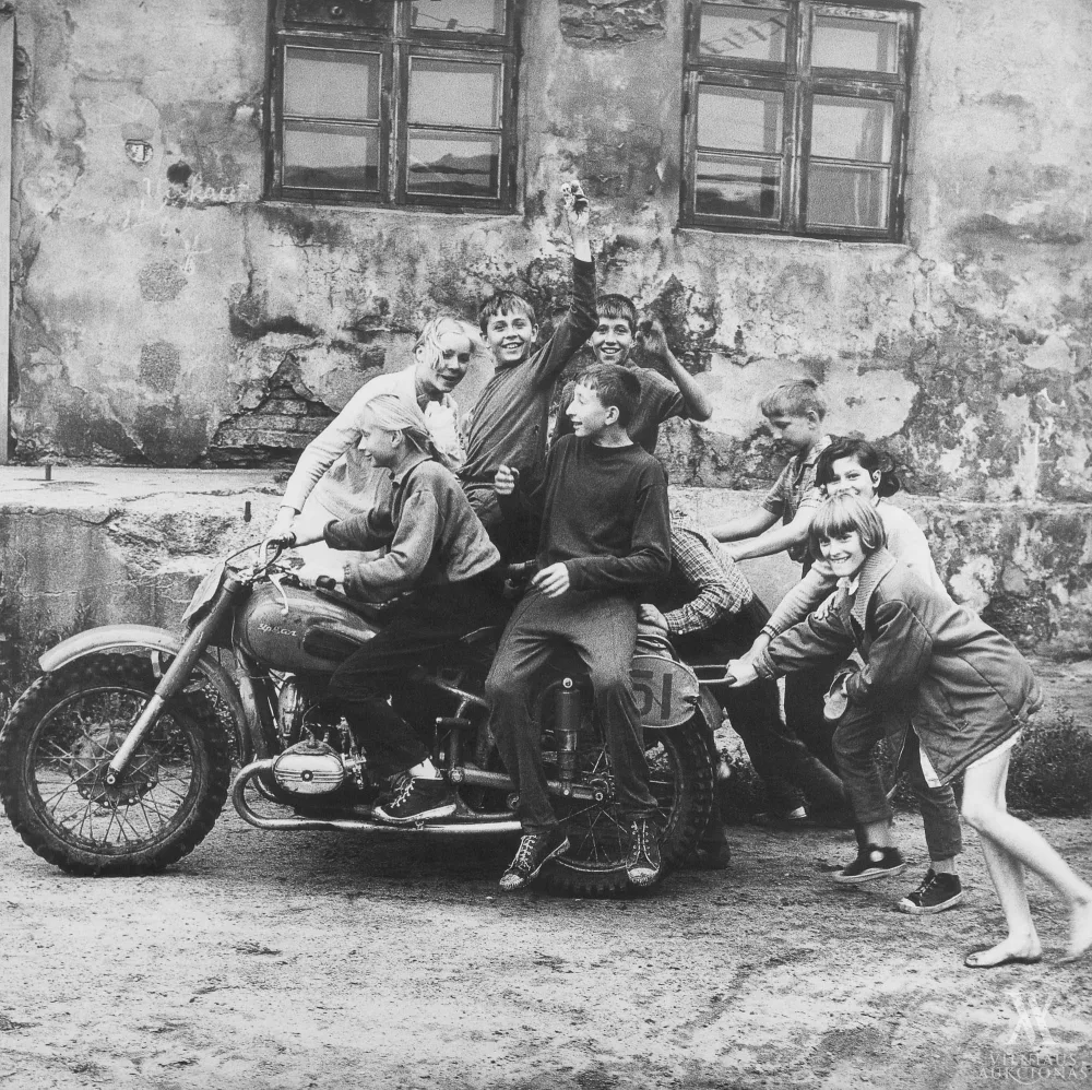 Antanas Sutkus – Pirmieji baikeriai, Klaipėda