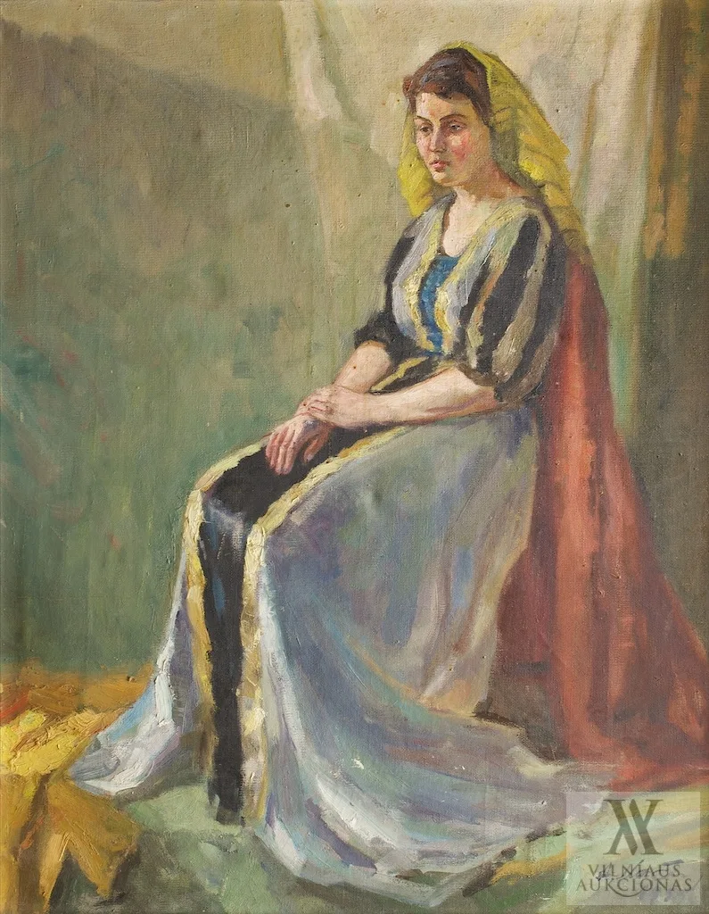 Anatolijus Mačiulaitis – Sėdinti mergina