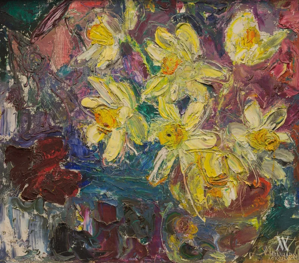 Bronė Mingilaitė-Uogintienė – Narcizai žiemą