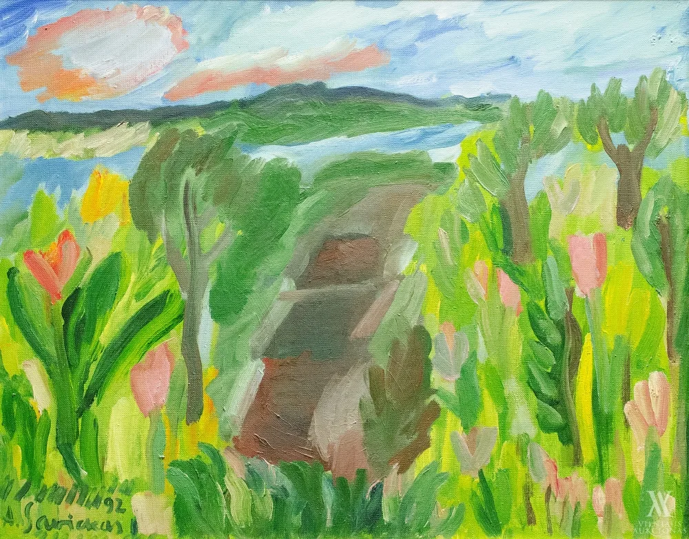 Augustinas Savickas – Peizažas