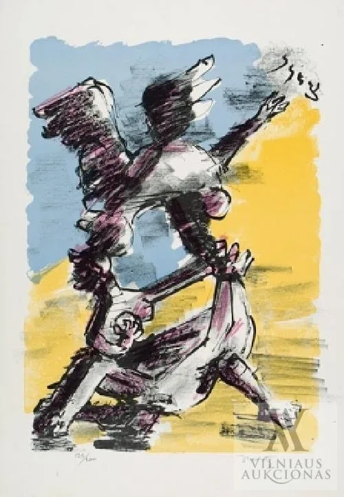 Jacques Lipchitz – O.T. (skulptūros projekto eskizas)
