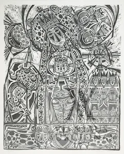 Vytautas Ignas – Marija, iš ciklo „Lietuva” (1977-1981)