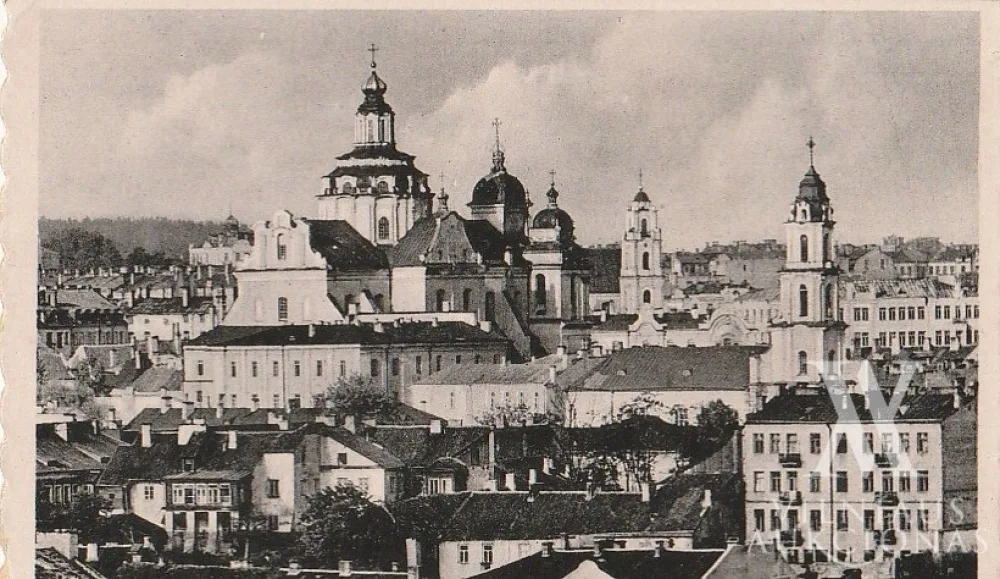 Vytautas  Augustinas – 4 fotoatvirukai su Vilniaus vaizdais