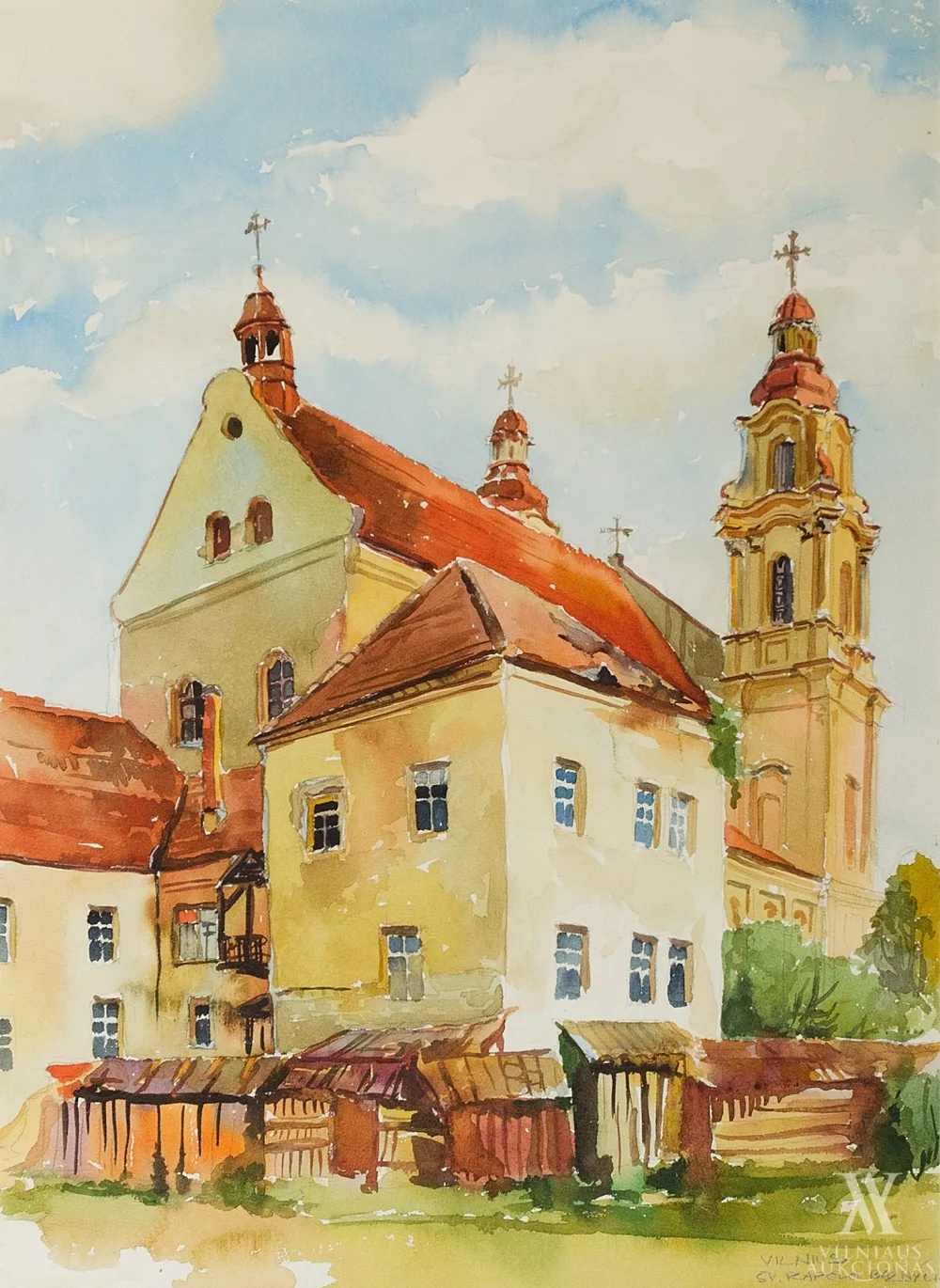 Antanas Krištopaitis – Vilnius. Šv. Rapolo bažnyčia