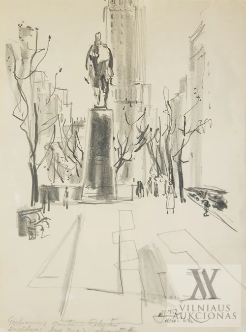 Vytautas Kazimieras Jonynas – Paminklas New York`e