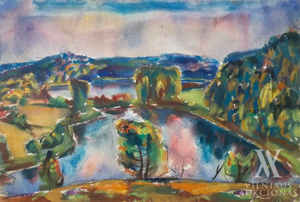 Adomas Galdikas – Ežerai ežerėliai