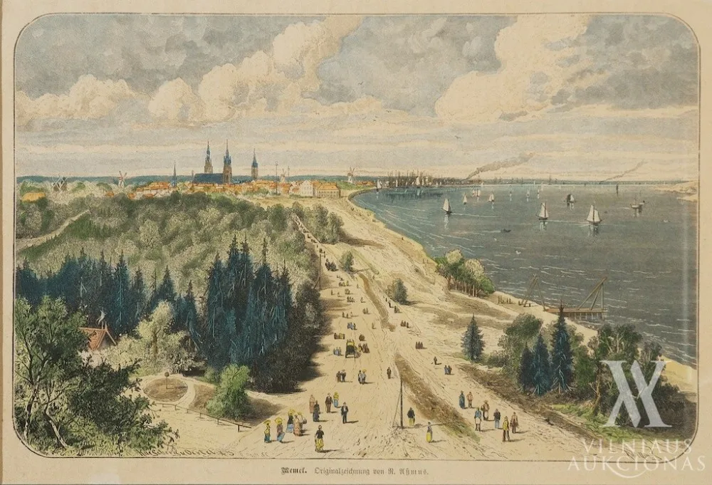 Autorius Nežinomas –  Klaipėdos panorama | Memel 