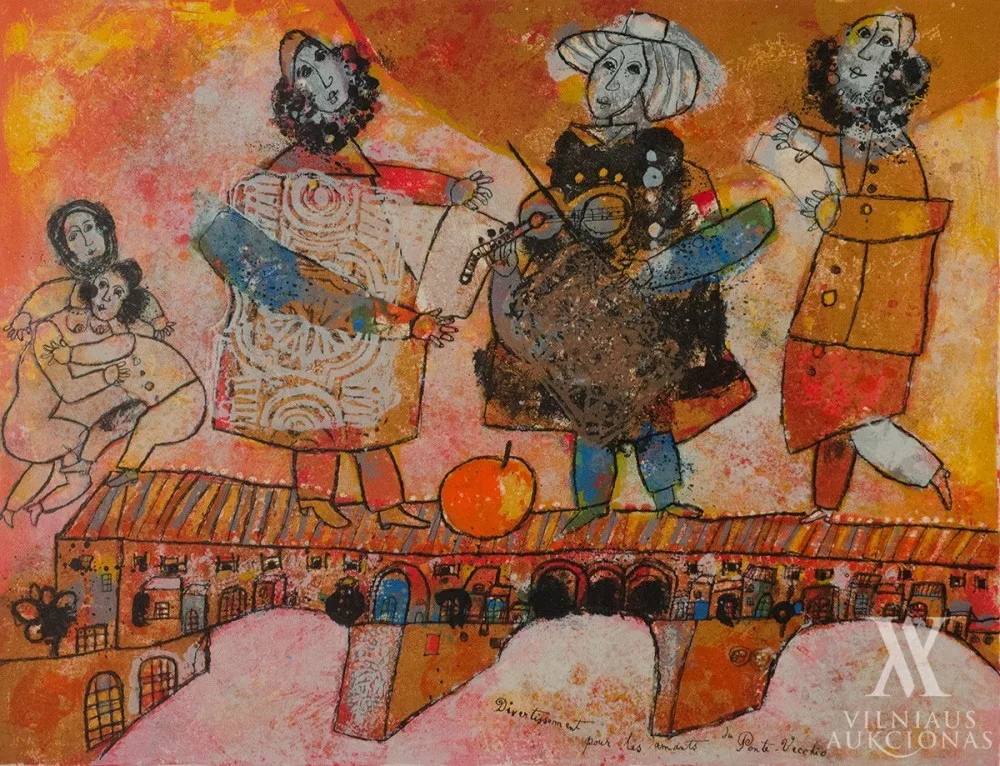 Theo Tobiasse – Divertismentas Ponte-Vecchio mylimiesiems (Divertissement pour les amants du Ponte-Vecchio)