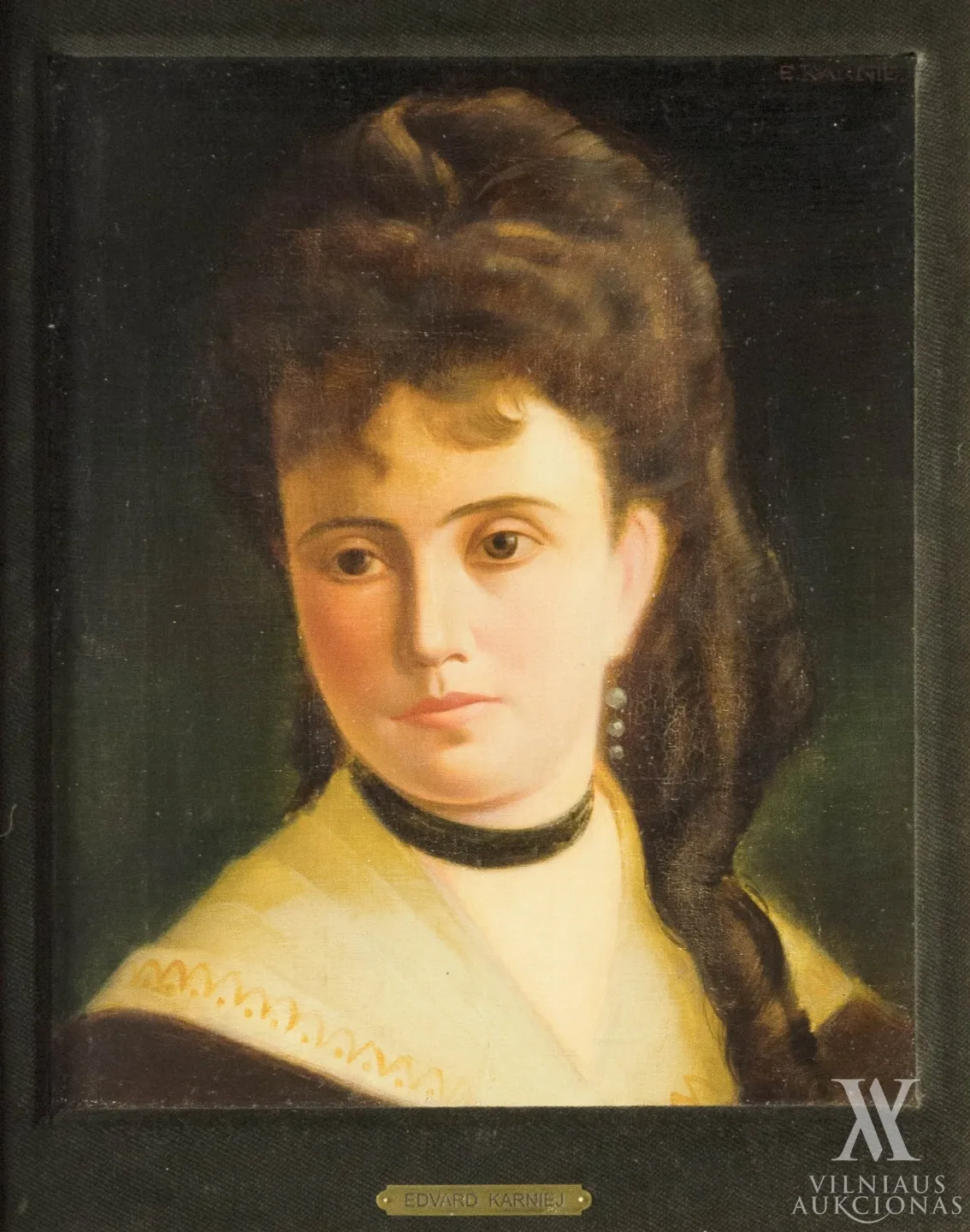 Edwardas Karniejus (Edward Karniej) – Moters portretas