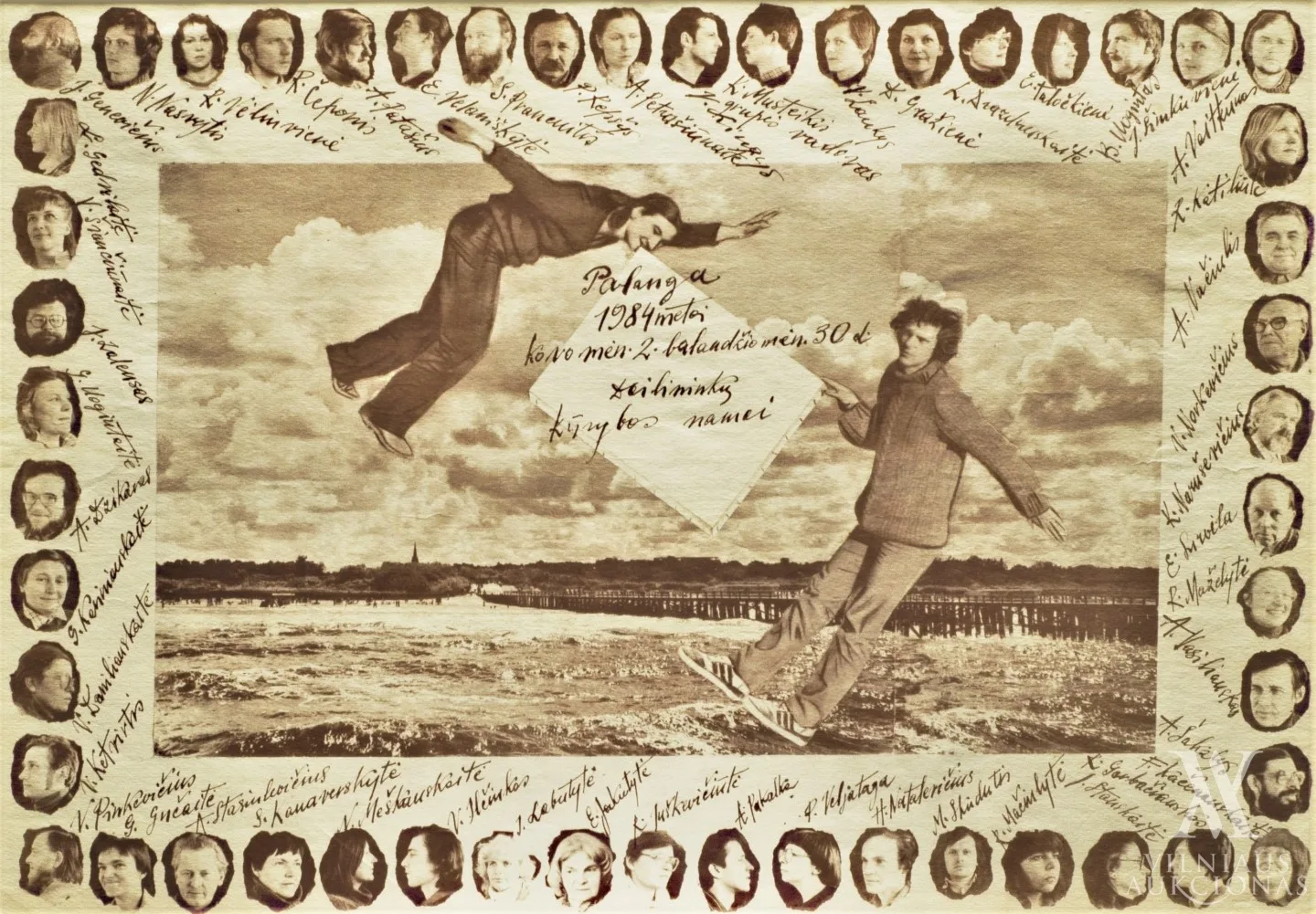 Plenero Dailininkų kūrybos namuose Palangoje plakatas