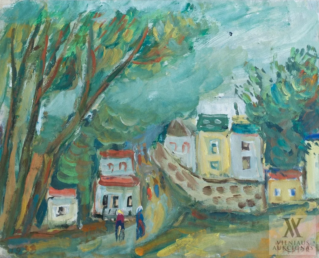 Pinkas Abramovičius (Pinchas Abramovich) – Peizažas