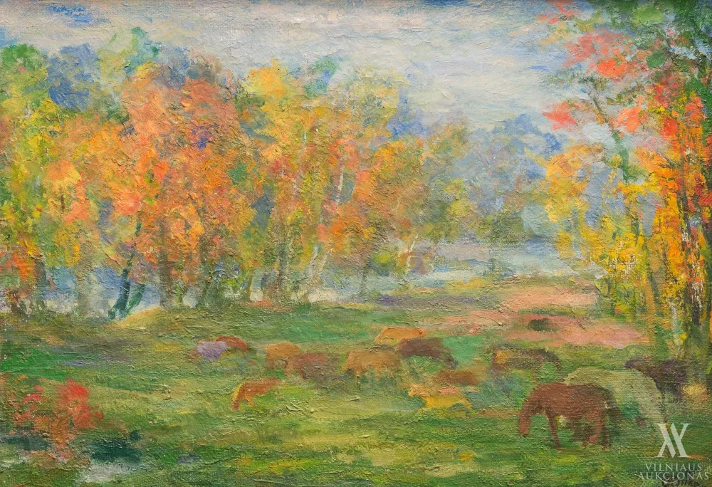 Vincas Dilka – Ganykla rudenį