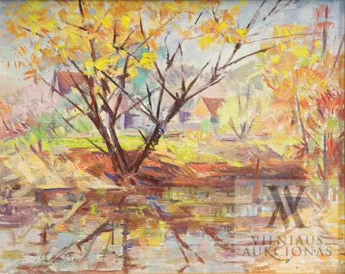Povilas Kaupas – Lapai krenta. Rudens motyvas