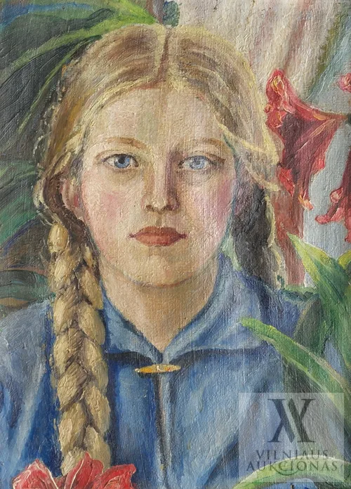 Ada Peldavičiūtė-Montvydienė – Mergaitės portretas
