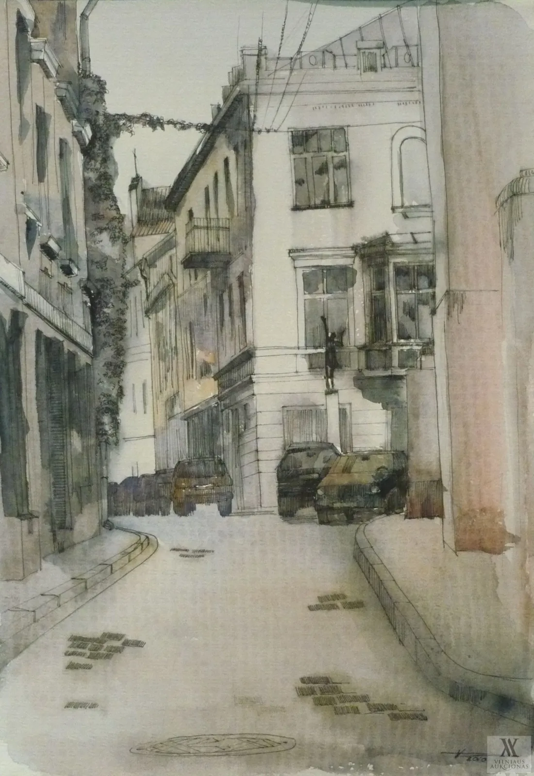 Viktorija Paslaitytė - Čepaitienė – Vilniaus senamiestis