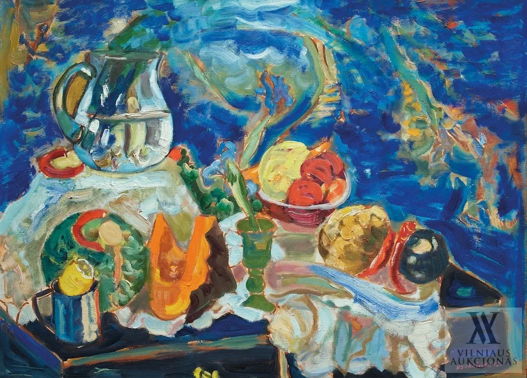Viačeslavas Sokoleckis – Natiurmortas su daržovėmis