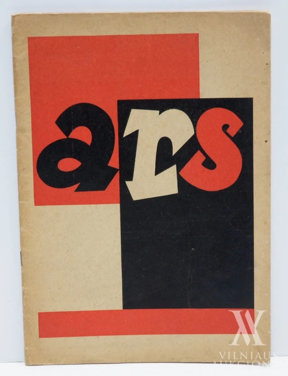Autorius Nežinomas – ARS Pirmosios parodos katalogas