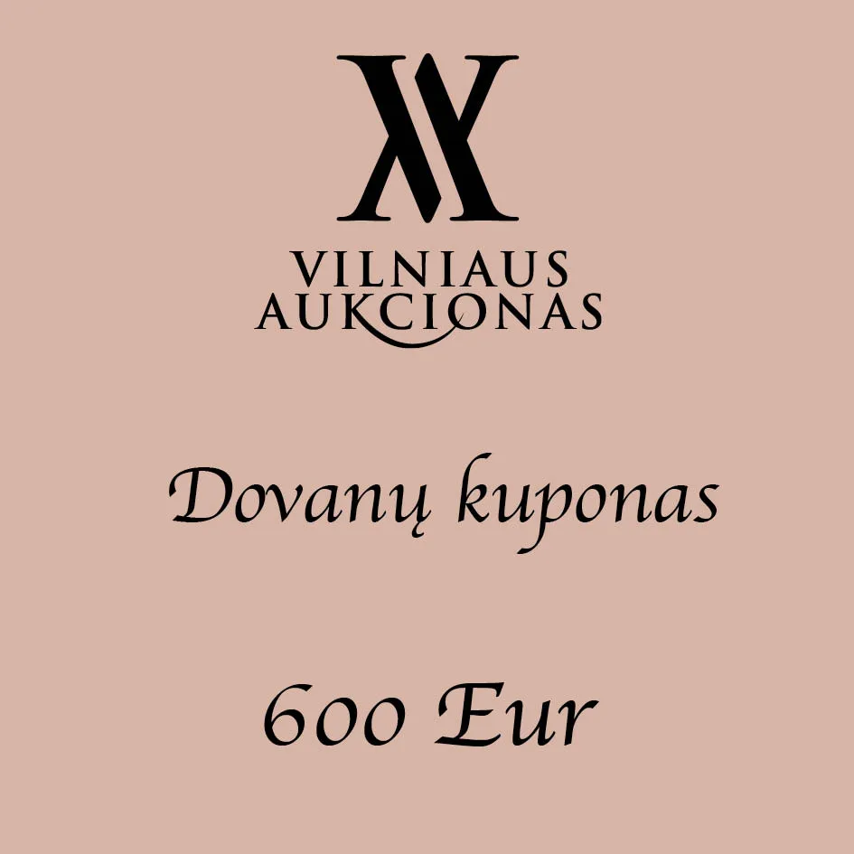 Dovanų kuponas 600 Eur