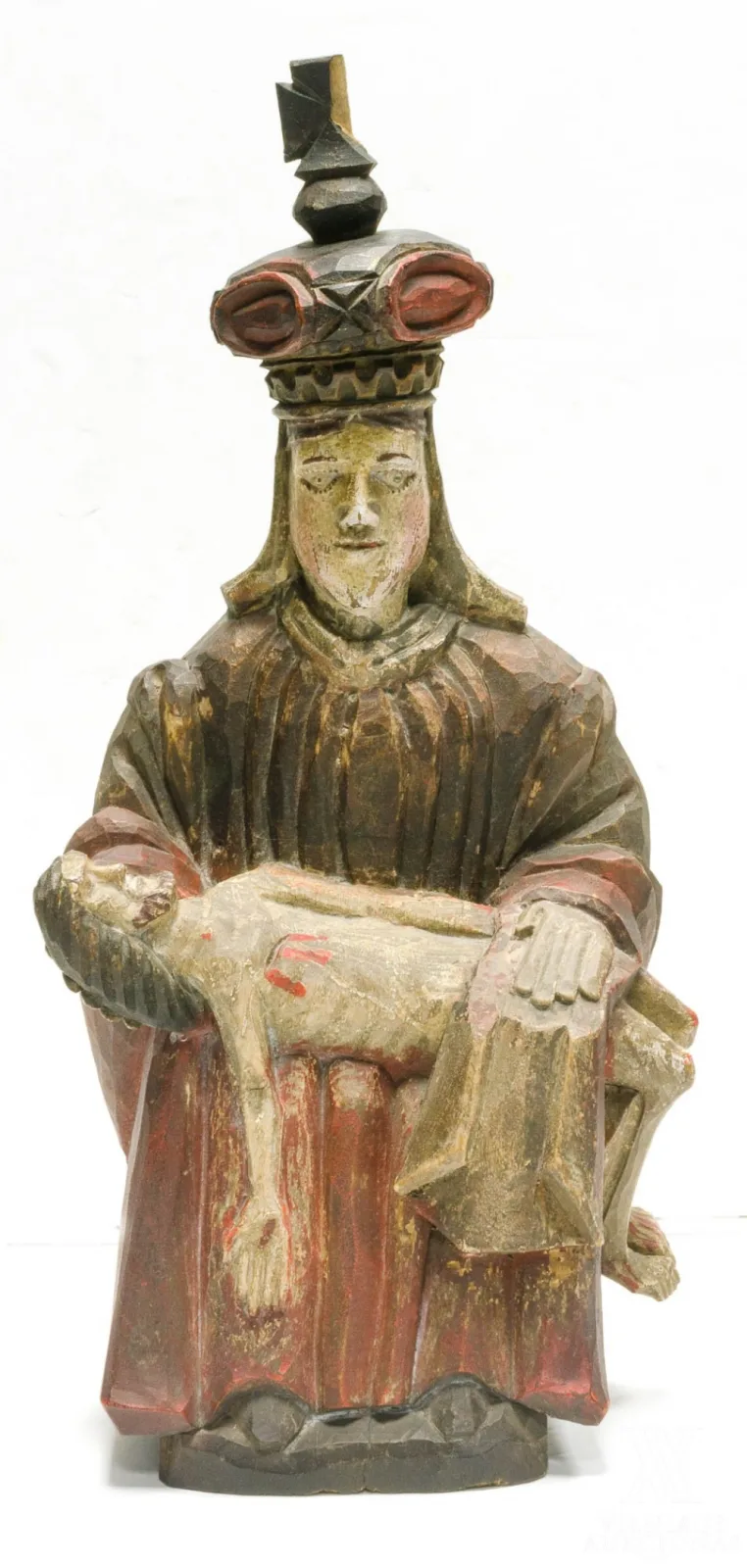 Augustinas  Potockis – Lietuvių liaudies medinė skulptūra „Pieta“