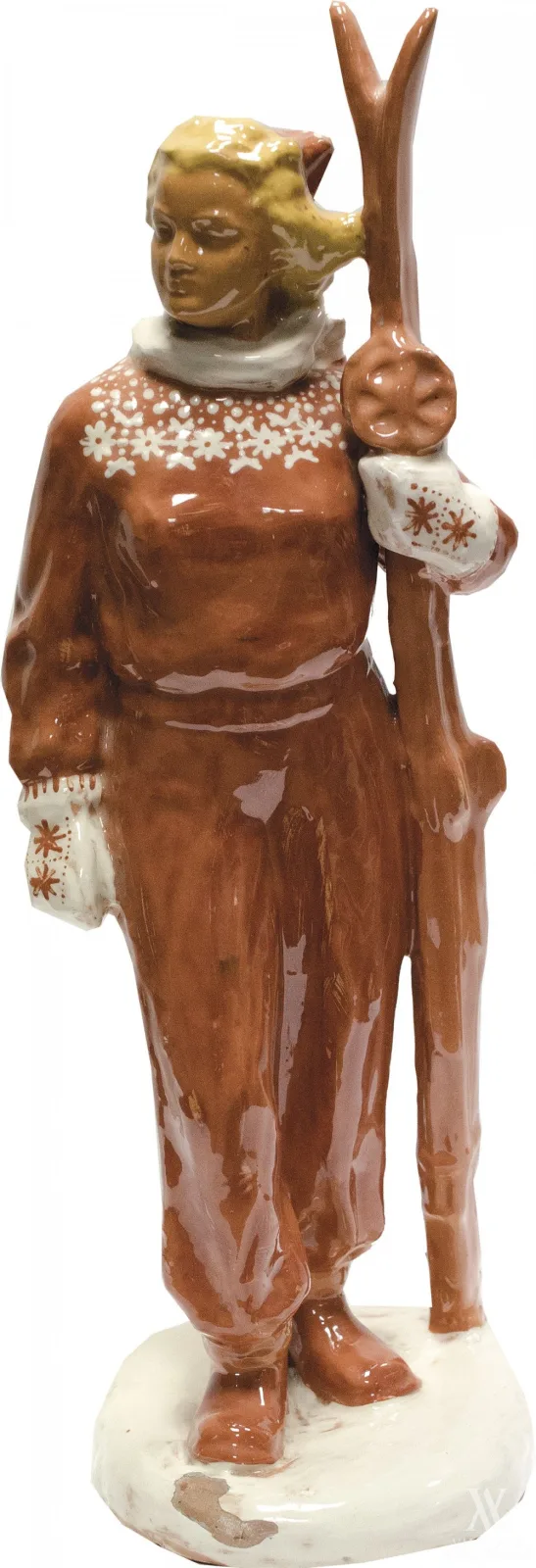 Leokadija Belvertaitė (1904–1992) | Kauno kombinatas „Dailė“ – Slidininkė