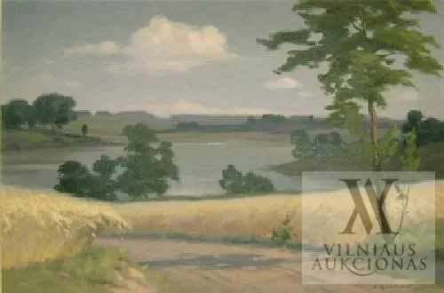 Antanas Rūkštelė – Prie ežero