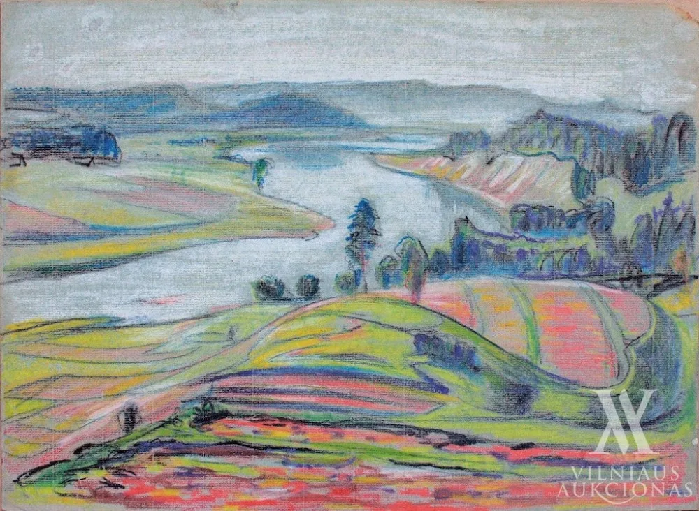 Adomas Galdikas – Peizažas