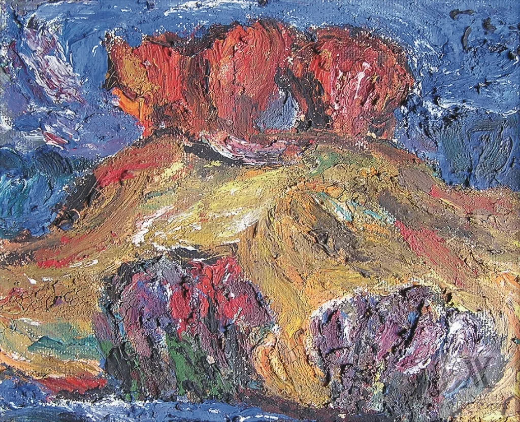 Stasys Jusionis – Piliakalnis rudenį