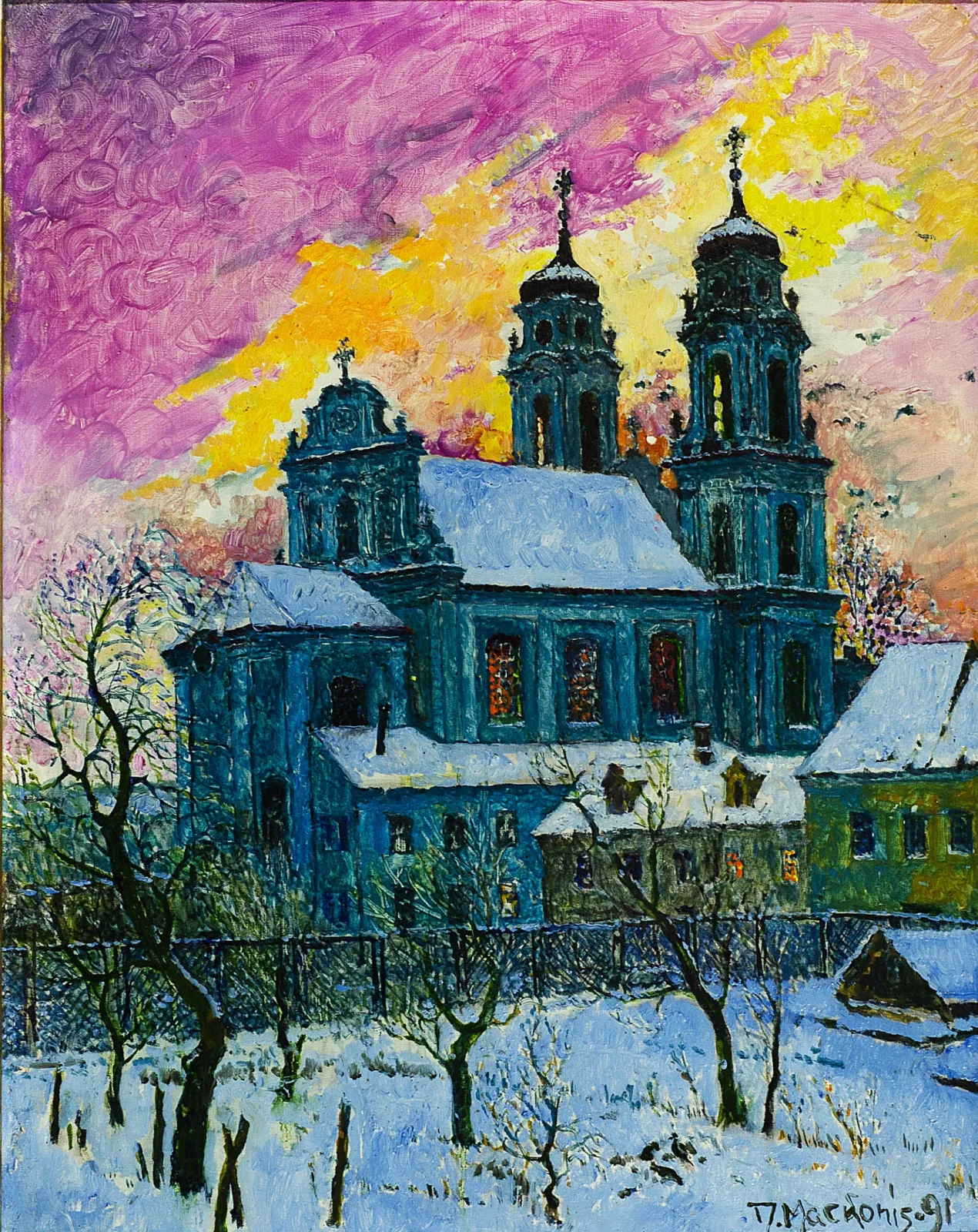 Jonas Mackonis-Mackevičius – Šv. Kotrynos bažnyčia