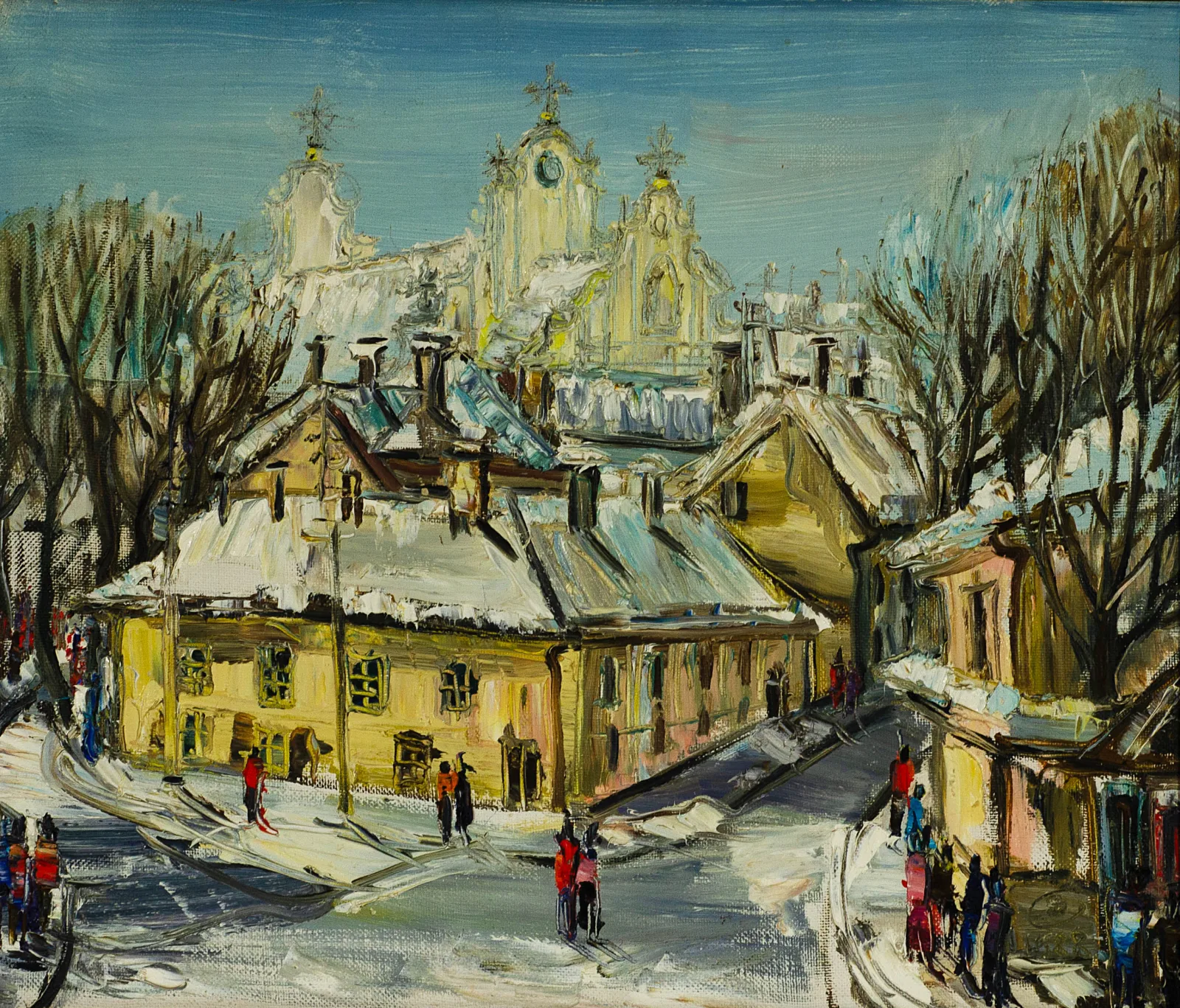 Birutė Jočiūnaitė–Cvirkienė – Senasis Vilnius